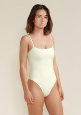 Harlow One Piece Swimsuit - Dusk White
