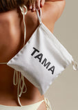 Canvas draw string bag